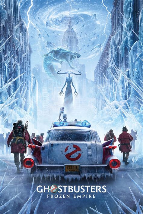 ghostbusters frozen empire japanese poster